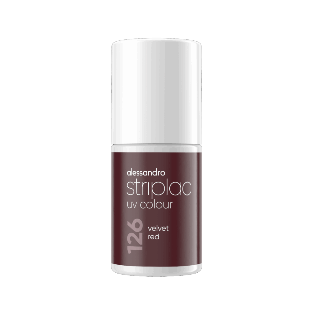 LAKIER HYBRYDOWY STRIPLAC VELVET RED 6,5 ML