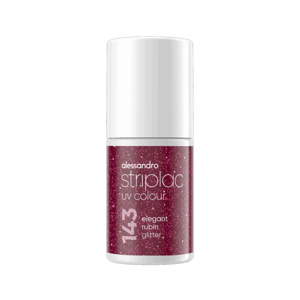 LAKIER HYBRYDOWY STRIPLAC ELEGANT RUBIN 6,5 ML