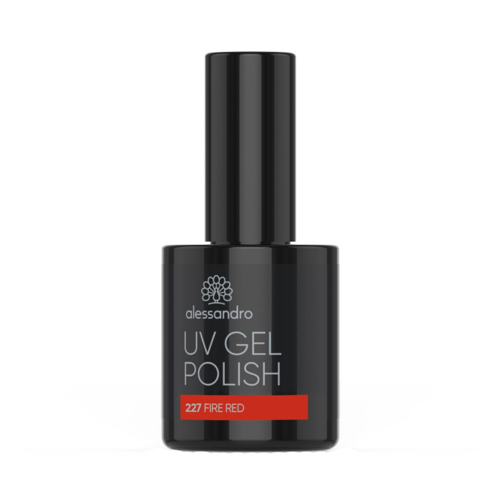 Lakier hybrydowy UV gel polish Red Fire 10 ml