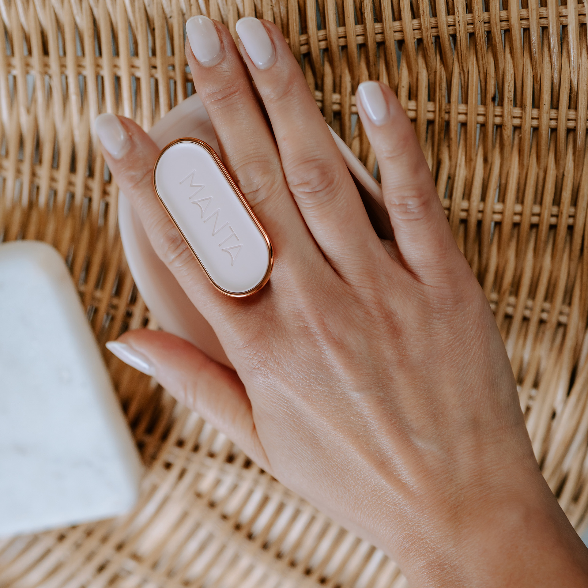 Manta® Orginal Różowa szczotka do włosów - obrazek 11